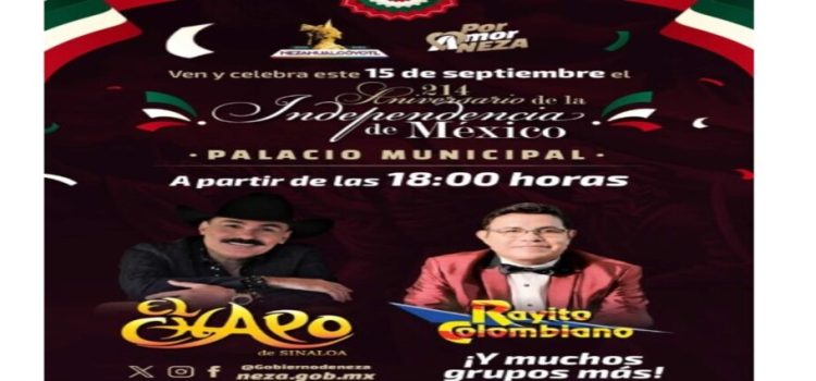 Fiestas Patrias 2024 en Nezahualcóyotl