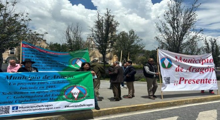 Habitantes de Neza exigen formar el municipio de Aragón