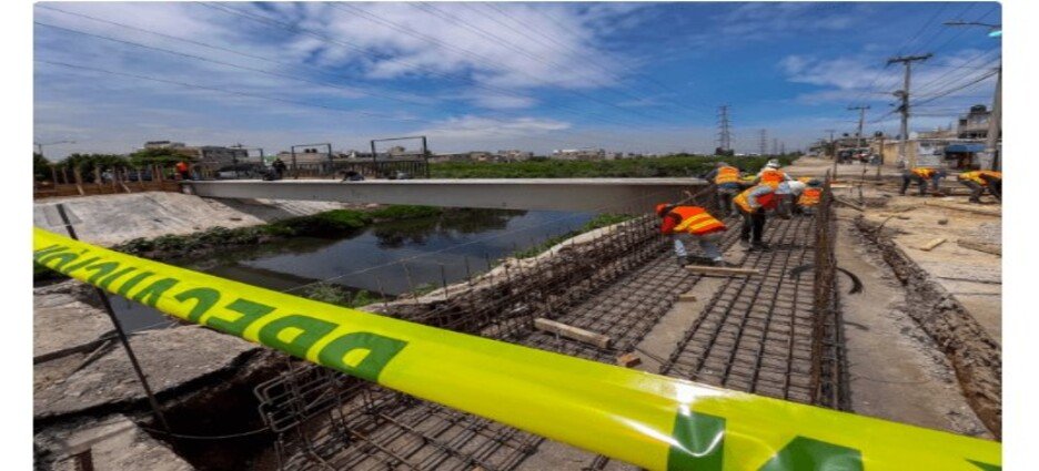 Puente peatonal que conecta Neza y Chimalhuacán quedará concluido el 2 de noviembre