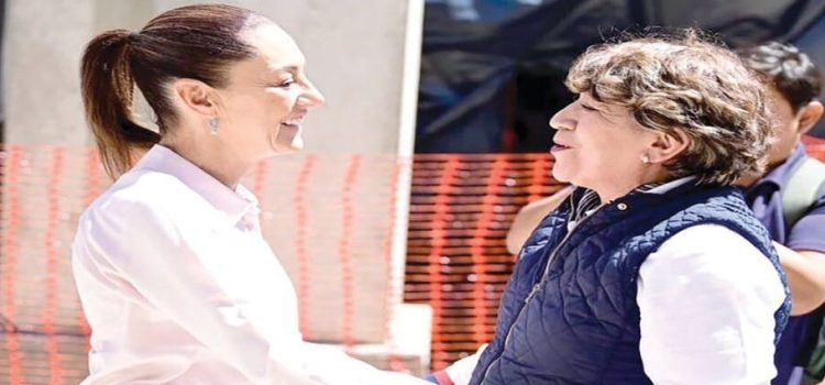 Delfina Gómez y Claudia Sheinbaum se reúnen para abordar Plan Integral en Oriente del Edomex