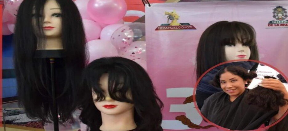 Se han entregado 220 pelucas oncológicas durante los 3 años del Trenzatlón 2024 en Neza