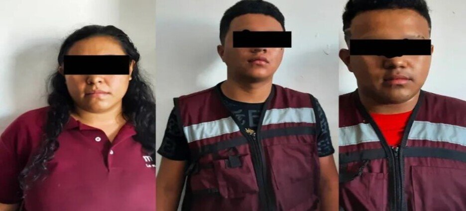 Detienen a 3 pseudo servidores públicos por robar a adultos mayores en Neza