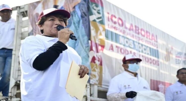 Gobernadora Delfina Gómez da inicio a Segunda Jornada “Limpiemos Nuestro Edomex”