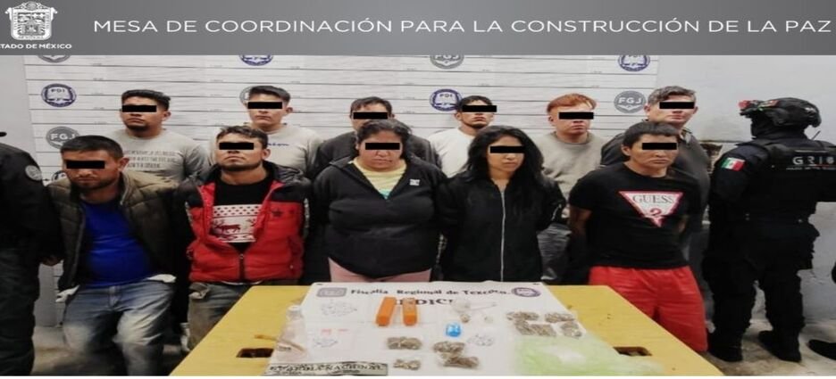 Localizan puntos de venta de droga en Neza y Texcoco