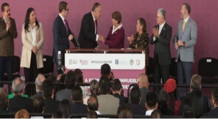 Gobierno del Edomex concede 40 propiedades a entidades de seguridad y justicia del estado