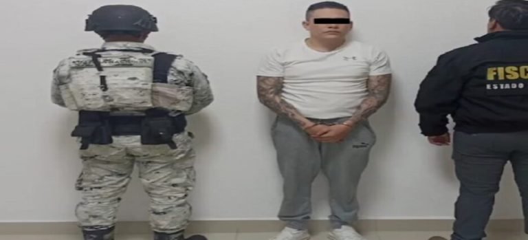 Detienen a líder extorsionador por tercera vez en Neza
