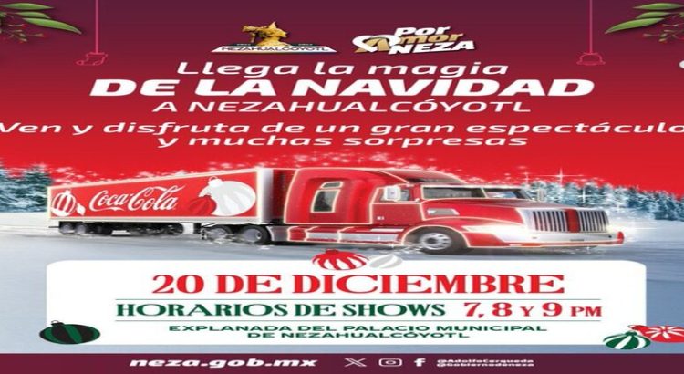Inician festivales por Navidad en Neza