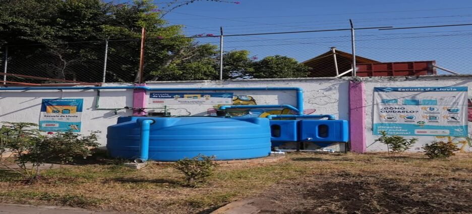 Implementan sistema de captación de agua pluvial en escuelas de Nezahualcóyotl