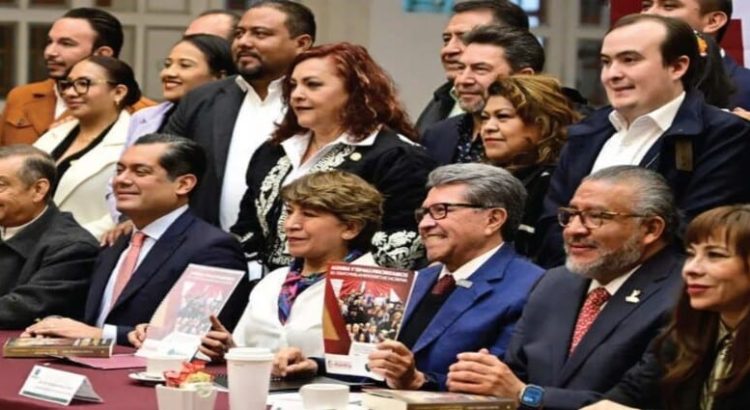 Gobernadora Delfina Gómez inaugura reunión legislativa