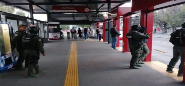 Aplican operativos de seguridad en Líneas del Mexibús en Edomex