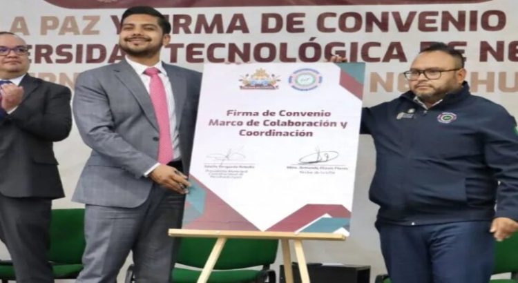 Gobierno de Neza firma convenio con UTN para impulsar educación y desarrollo local