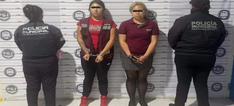 Detienen a presuntas estafadoras de adultos mayores en Neza