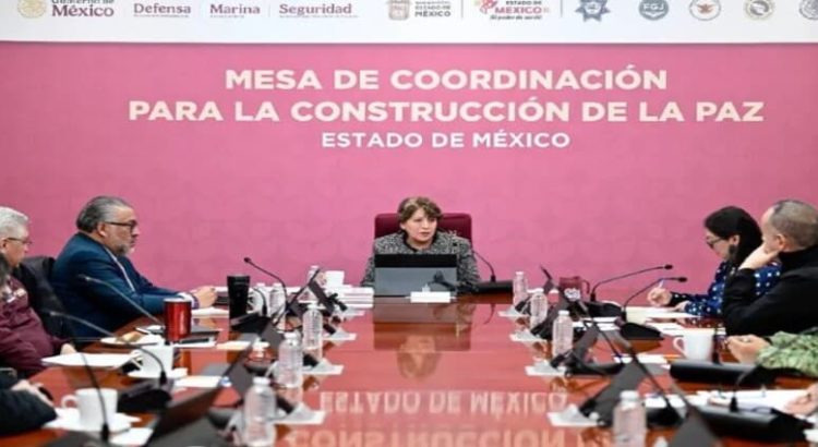 Mesa de Construcción de la Paz respalda ‘Operativo Atarraya’ contra barberías en Edomex