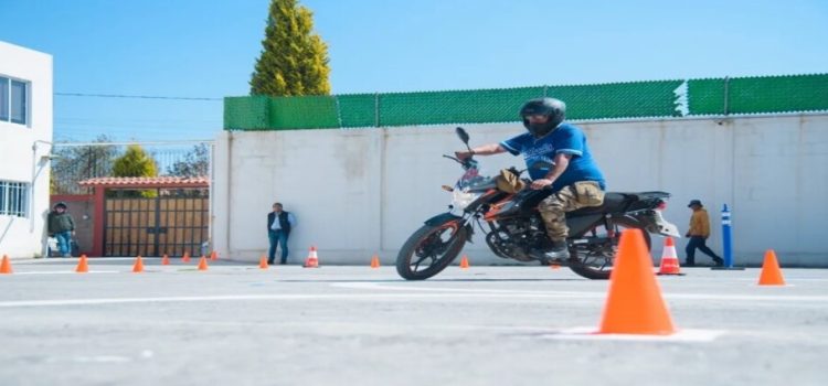 Listo nuevo módulo de certificación para motociclistas en Neza