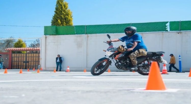 Listo nuevo módulo de certificación para motociclistas en Neza