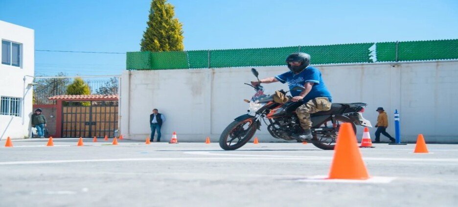 Listo nuevo módulo de certificación para motociclistas en Neza