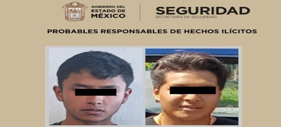 Detienen a 2 sujetos por agresión a mujeres en Nezahualcóyotl