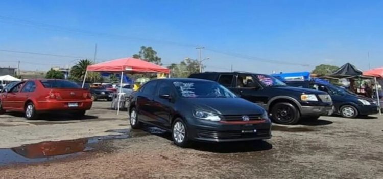 Suspenden tianguis de autos de Neza Suspenden tianguis de autos de Neza