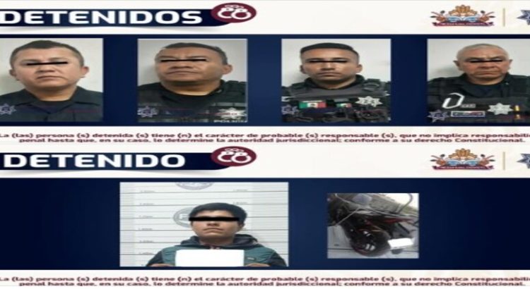 Detienen a policías de Chicoloapan acusados de pedir “mordida” por un detenido