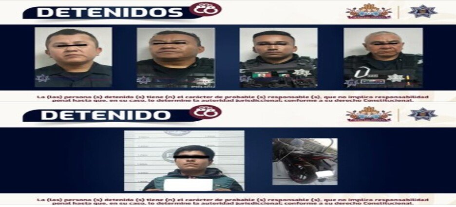 Detienen a policías de Chicoloapan acusados de pedir “mordida” por un detenido