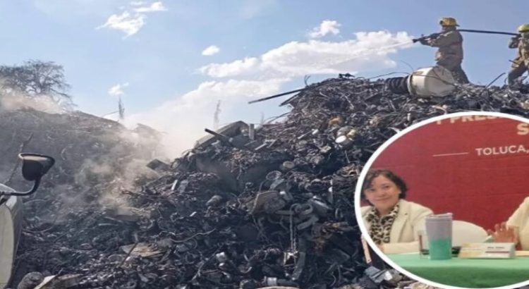 Secretaria del Medio Ambiente Edomex y Profepa buscan clausurar definitivamente depósito industrial en Xonacatlán