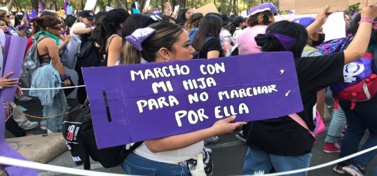 Marcha del 8M 2025 en Edomex