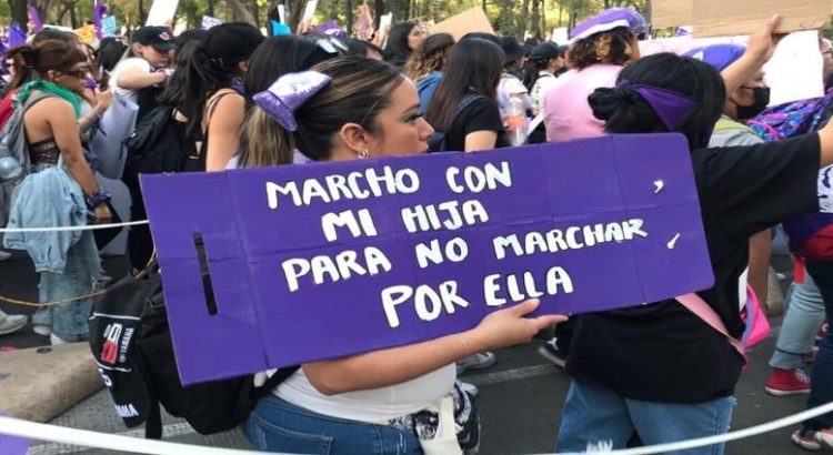 Marcha del 8M 2025 en Edomex