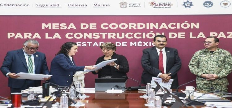 Gobernadora Delfina Gómez supervisa estrategia rumbo a elección judicial en Edomex