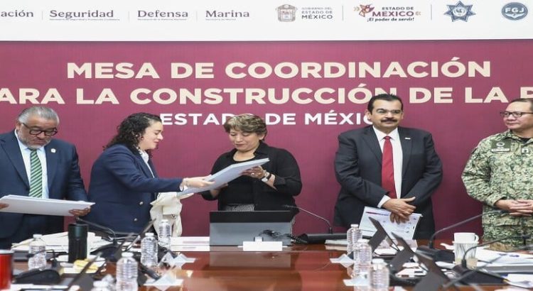 Gobernadora Delfina Gómez supervisa estrategia rumbo a elección judicial en Edomex