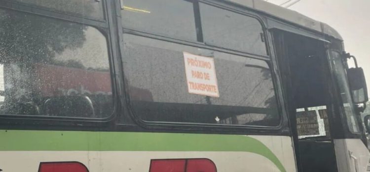 Transportistas del Edomex rechazan estudio tarifario Transportistas del Edomex rechazan estudio tarifario