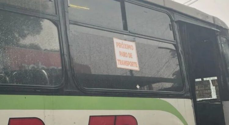 Transportistas del Edomex rechazan estudio tarifario