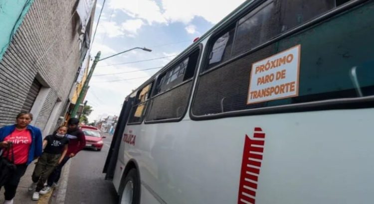 Estudio determinará aumento al pasaje en Edomex