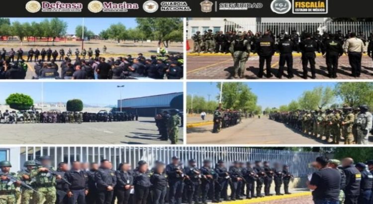Despliegan ‘Operación Restitución’ en 25 municipios del Edomex