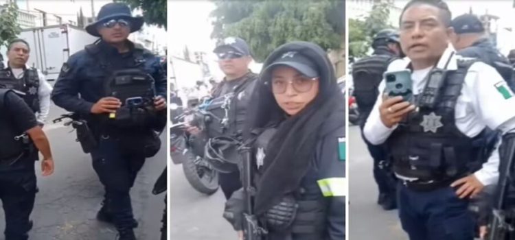 Policías agreden a defensora de Derechos Humanos al grabar detención con violencia en Neza Policías agreden a defensora de Derechos Humanos al grabar detención con violencia en Neza