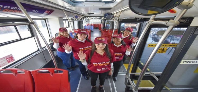 Inician campaña “Nos movemos seguras” contra el acoso en el transporte público del Edomex