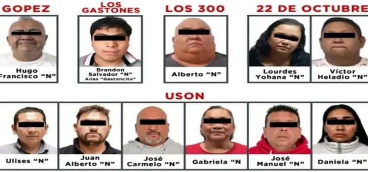 Investigan a 5 “sindicatos” involucrados en presunta red de despojo en Edomex