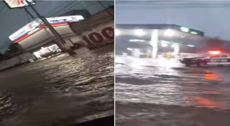 De nueva cuenta se vuelven a inundar avenidas de Neza