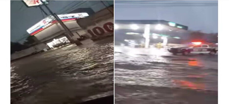 De nueva cuenta se vuelven a inundar avenidas de Neza