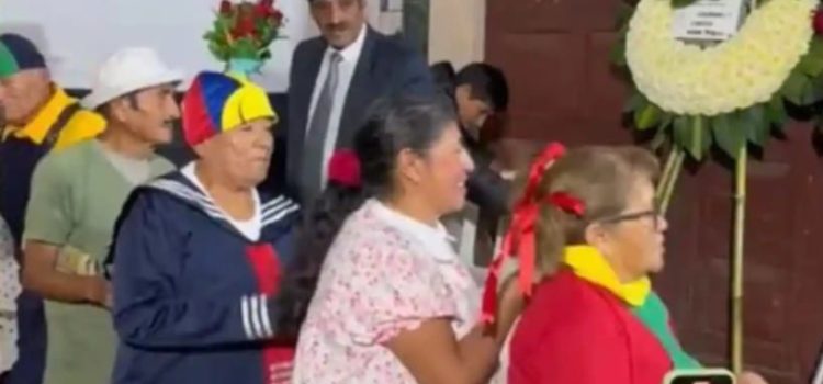 Le dieron el último adiós con funeral temático de El Chavo del Ocho