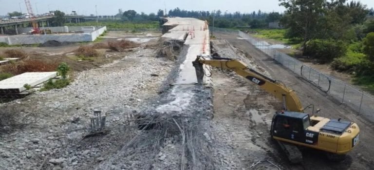 Inician obras de puentes Alameda Oriente dañados por el sismo de 2017