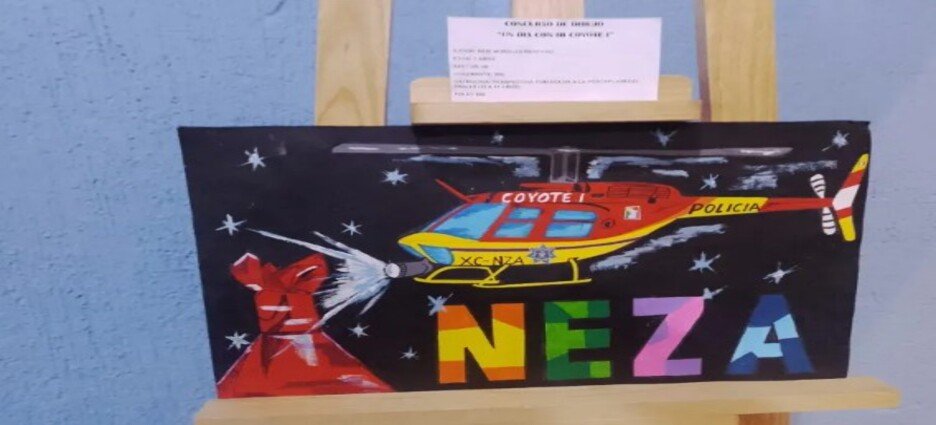 Niños de Neza Exponen la Proximidad Social a Través de sus Dibujos del "Coyote 1"