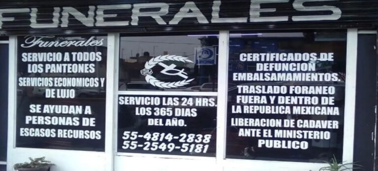 Acusan de trato inhumano y de operar de forma ilegal a Funeraria en Neza