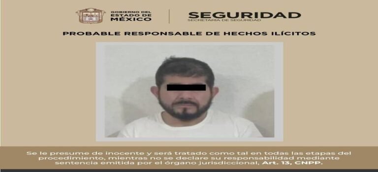 Detienen a hombre acusado de violencia familiar en Nezahualcóyotl