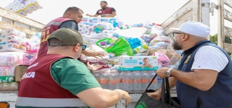 Gobierno de Neza envía más de 13 toneladas de ayuda para damnificados de Veracruz