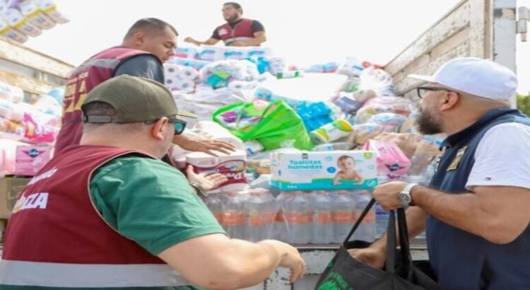 Gobierno de Neza envía más de 13 toneladas de ayuda para damnificados de Veracruz