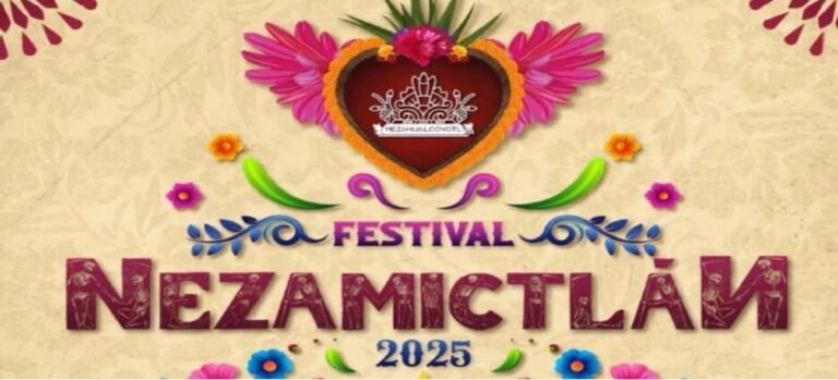 Festival Nezacmictlán por día de muertos en Neza
