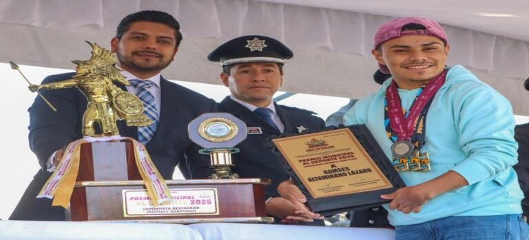 Premian a talentos locales con el Premio Municipal al Deporte Neza 2025
