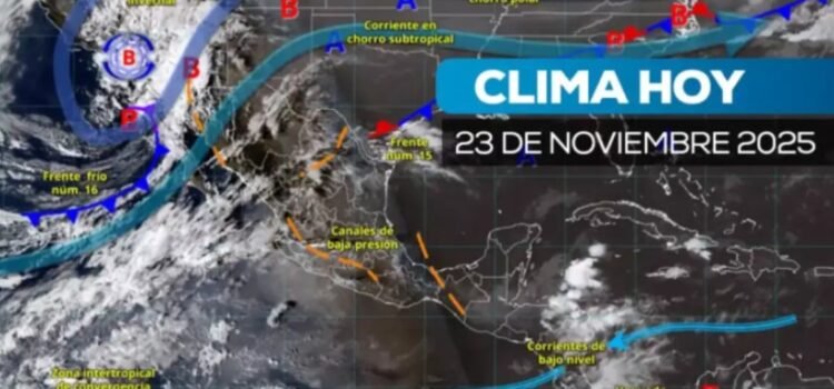 Llega la primera tormenta invernal a México