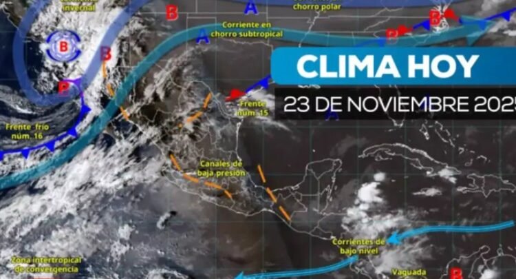 Llega la primera tormenta invernal a México