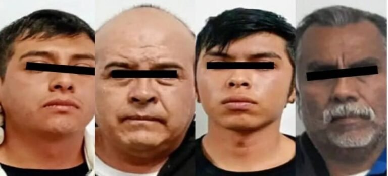 Detienen a 4 por robos a casas de empeño en Neza